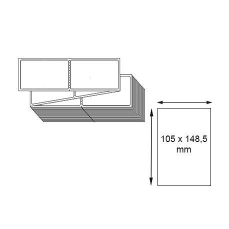 Étiquette logistique 105 x 148,5 mm en paravent